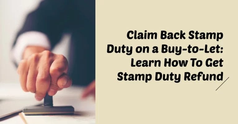Claim back stamp duty on a buy-to-let